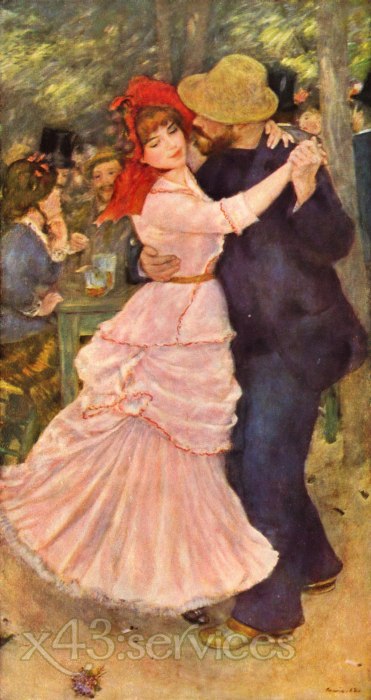 Auguste Renoir - Der Tanz in Bougival